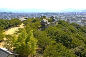 Die Burg in Matsuyama